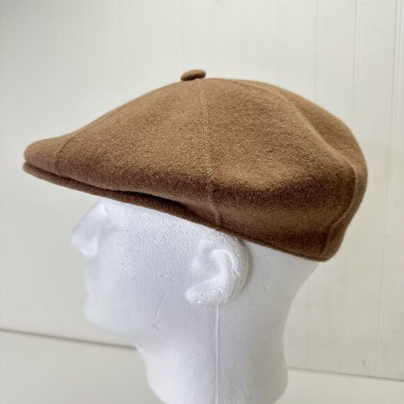 Vintage KANGOL Gatsby, Newsboy, 8/4, Applejack 8 Panel Wool Cap Size 56cm / US 7 - Picture 1 of 7